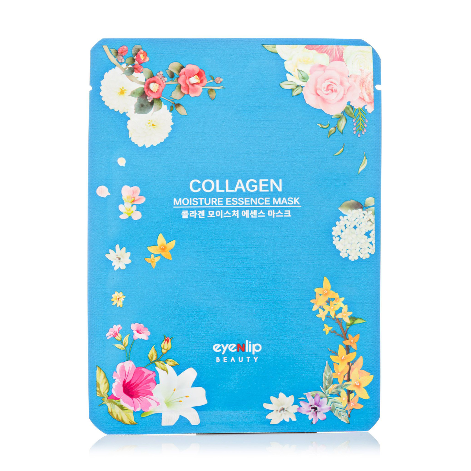 Зволожувальна тканинна маска для обличчя Eyenlip Moisture Essence Mask Collagen з колагеном, 25 мл